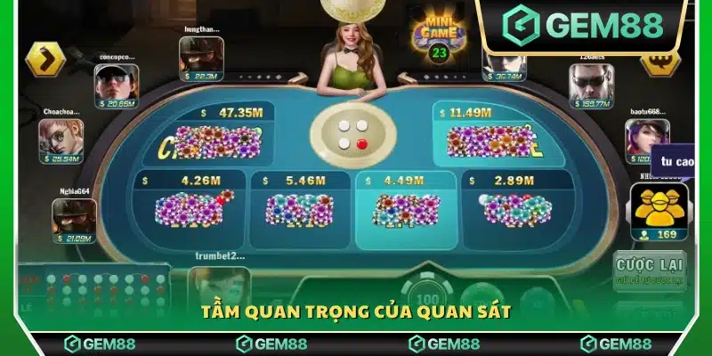 Tầm quan trọng của quan sát